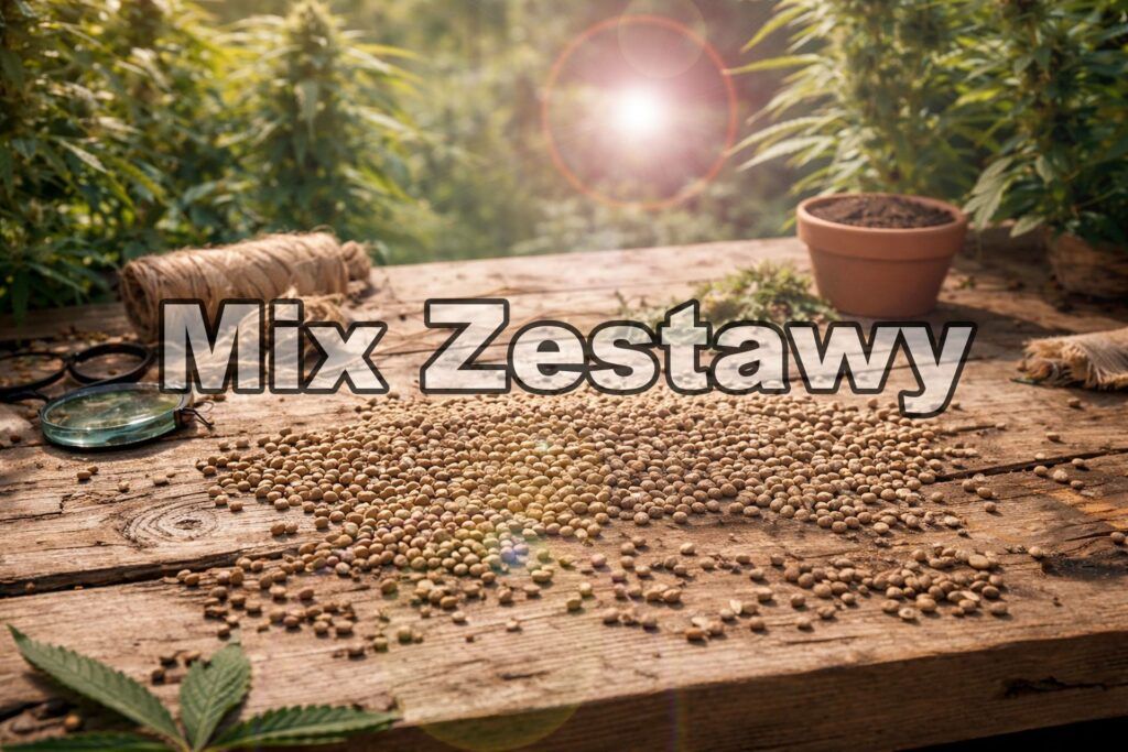 mixy zestawy nasion konopi dla każdego